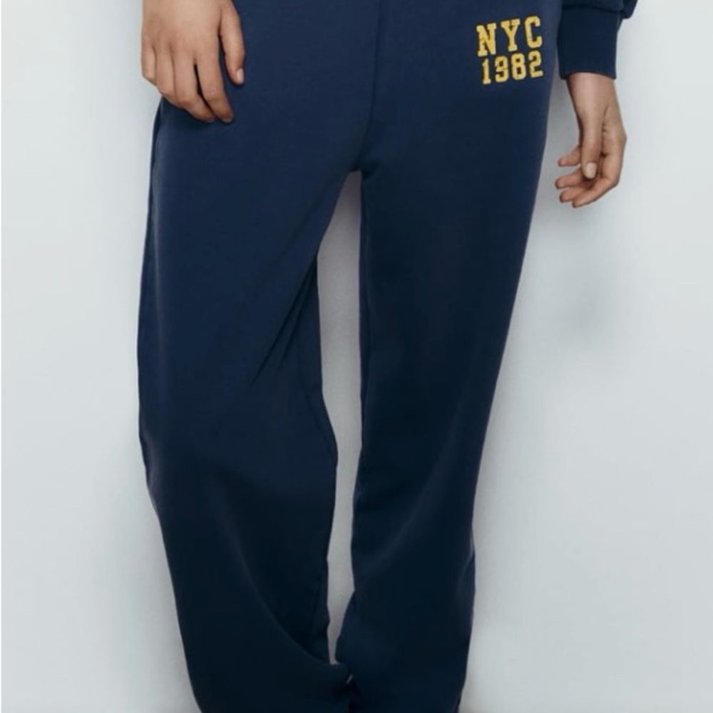 Zara PLUSH VINTAGE EFFECT PANTS new with no tags